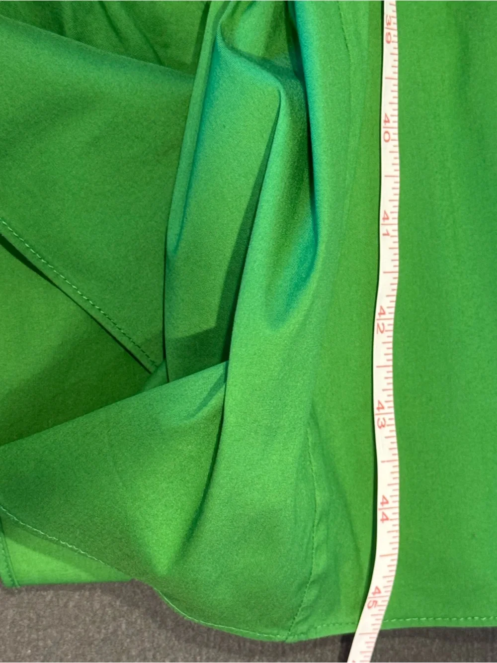 Tory Burch Smocked Tiered Cotton Blend Resort Green Cover-Up Dress M